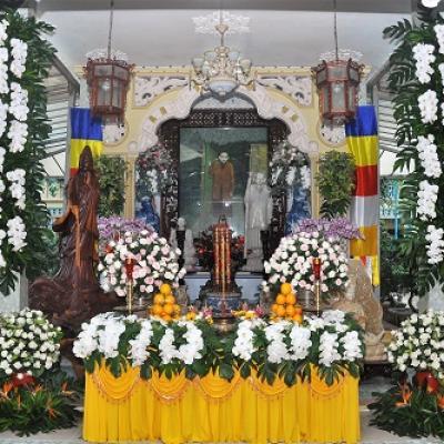 Lễ Cung Thỉnh Xá Lợi Hòa Thượng Tôn Sư